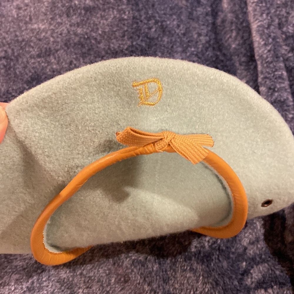 Light green, Diesel brand, wool beret